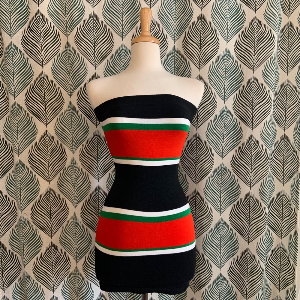 WINDSOR | Italia Color-Block Midi Bodycon Dress